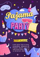 Image result for Kids Pajama Party Invitations