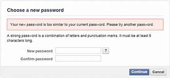 Image result for Facebook Password Reset Options Not Displayed