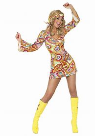 Image result for Hippie Dress 1960s Fashion