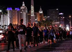 Image result for People Walking Las Vegas Strip