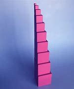 Image result for Pink Tower Cube Sizes