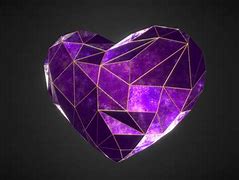 Image result for Purple Heart Crystal