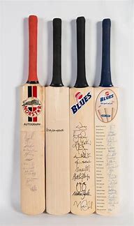 Image result for Signed Cricket Bats