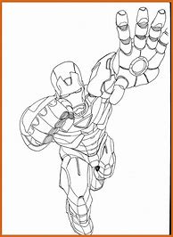 Image result for Iron Man Coloring Pages Easy