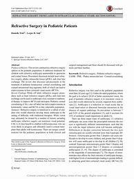 Image result for Refractive Surgery Infection