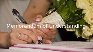 Image result for Memorandum of Understanding