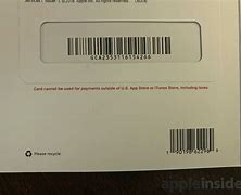 Image result for iTunes Gift Card Number