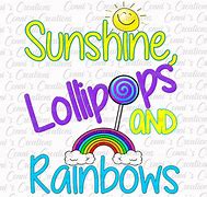 Image result for Happy Birthday Sunshine and Rainbows