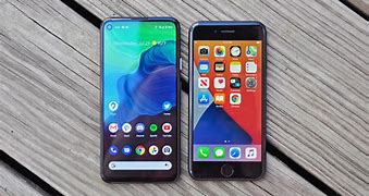 Image result for iPhone and Android E
