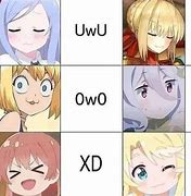 Image result for Uwu Anime Girl Meme
