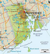 Image result for Quahog Rhode Island On a Map