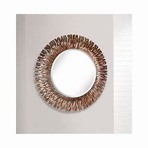 Image result for Round Chrome Wall Mirror