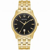 Image result for Bulova Gold Tone Watch