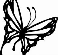 Image result for Butterfly Black and White Clip Art No Background