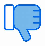 Image result for Blue Emoji Thumbs Down