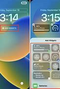 Image result for iPad iOS 16 Add Widgets to Lock Screen