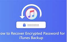 Image result for iTunes Encrypted Backup