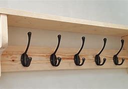 Image result for Wall Mount Coat Racks with Hooks