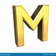 Image result for M 3D Logo Gold