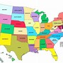 Image result for 50 States Map with Names