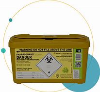 Image result for 36 L Yellow Sharps Container