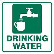 Image result for Drinking Water Safety Sign