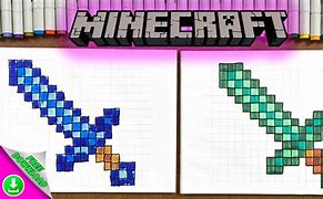Image result for How to Draw Minecraft Sword