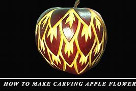 Image result for Apple Carving Art