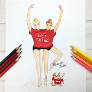 Image result for Crazy Best Friends Drawings