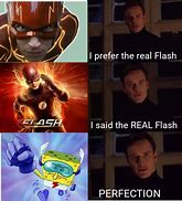 Image result for Flash No Flash Meme
