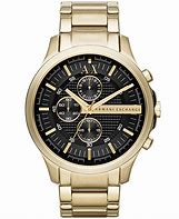Image result for Armani Exchange Gold Watch