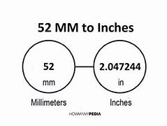 Image result for 52 mm to Inches