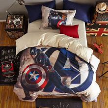 Image result for Captain America Bedding
