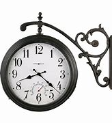 Image result for Vintage Double Sided Clock
