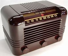 Image result for Vintage RCA Victor Bakelite Radio