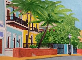 Image result for Old Town San Juan Art Prints