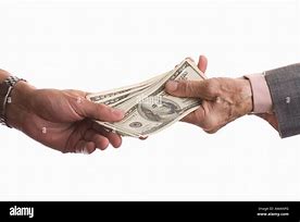 Image result for Two People Exchanging Money