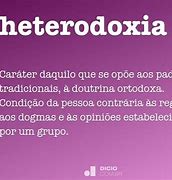 Image result for heterodoxia