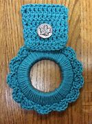 Image result for Crochet Hand Towel Holder
