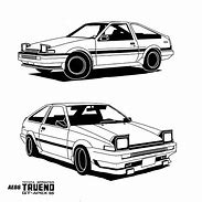 Image result for Toyota AE86 Drawing Easy