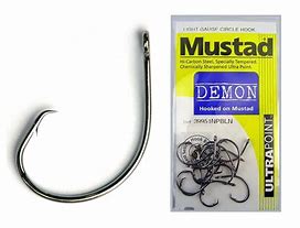 Image result for Mustad Semi Circle Hook