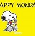 Image result for Snoopy Happy Monday Clip Art