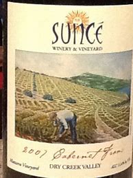 Image result for Sunce Cabernet Franc Mazzera Ranch