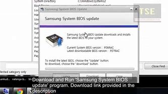 Image result for Samsung System:BIOS Update