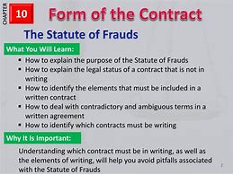 Image result for Legal Definition of Statute of Frauds
