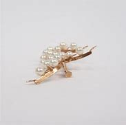 Image result for 14K Gold and Pearl Brooch