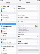 Image result for iPhone Restrictions Settings
