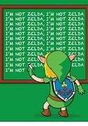 Image result for I'm Not Zelda Meme