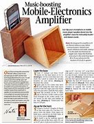 Image result for iPhone Amplifier Plans