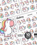 Image result for DIY Cute Unicorn Stickers